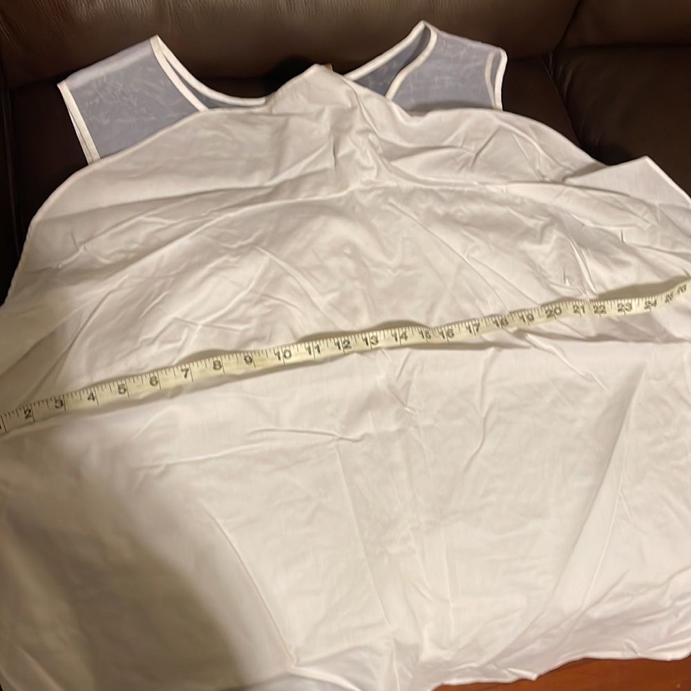 Plus Size Sleeveless Ruffle Top - Picture 6 of 7